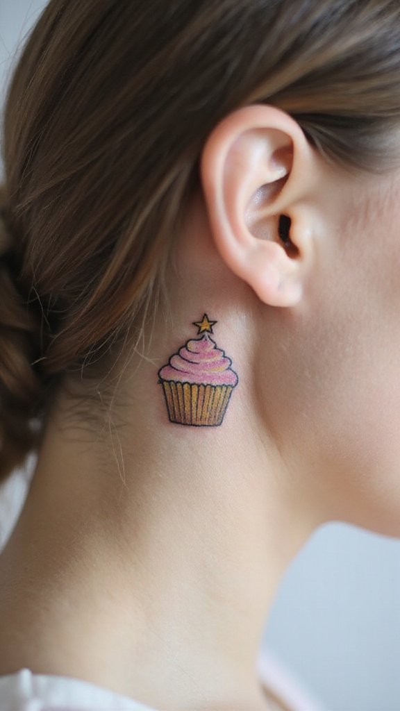 Cupcake with a Tiny Star