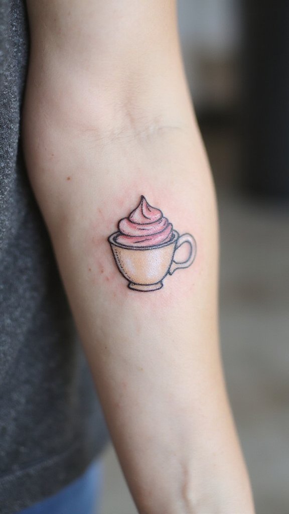 Cupcake in a Tea Cup