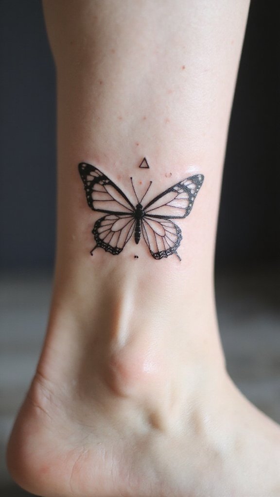 Geometric Butterfly Design