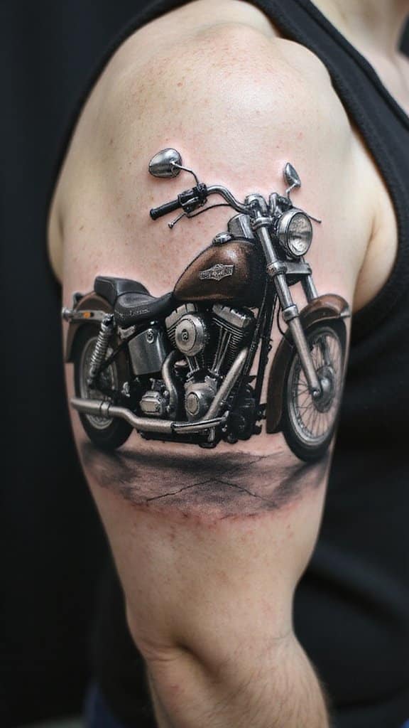 Classic Vintage Motorcycle