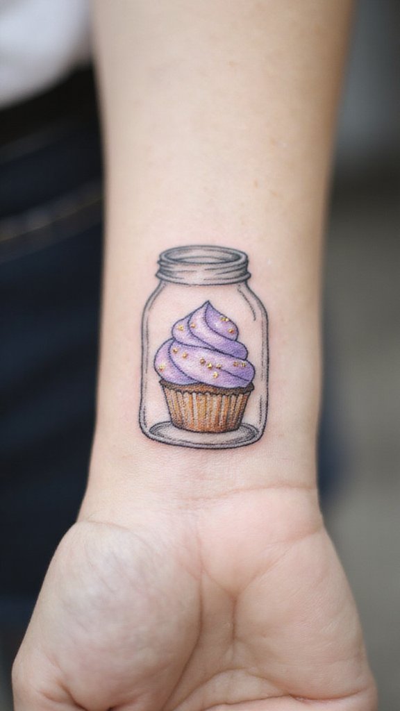 Cupcake in a Jar