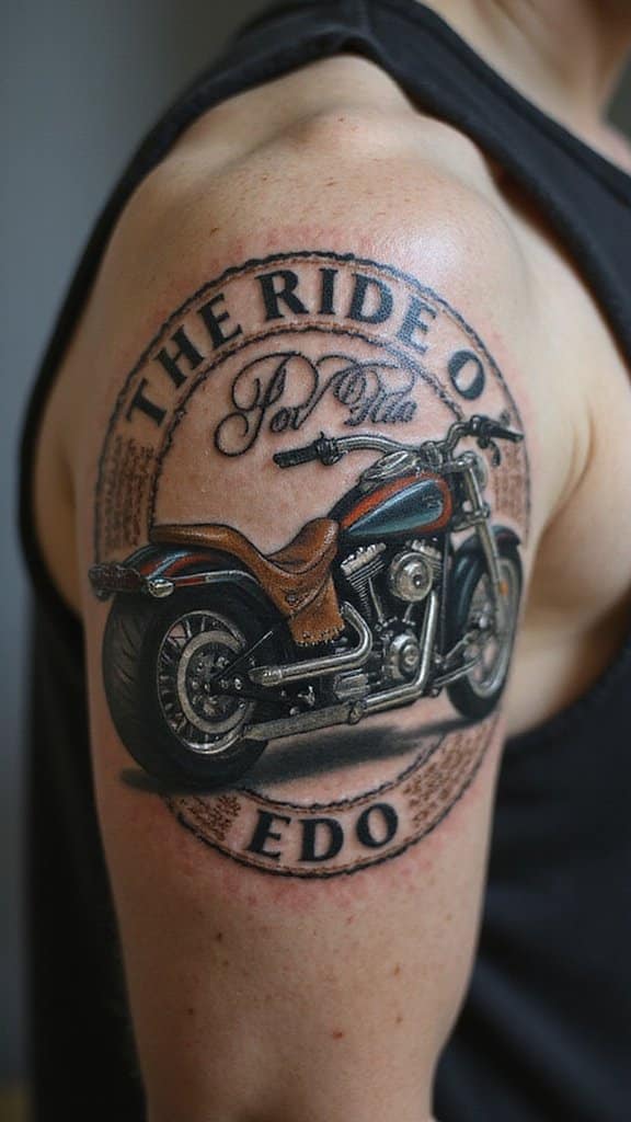 Motorcycle and Biker’s Patch