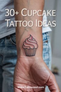 Cupcake Tattoo Ideas