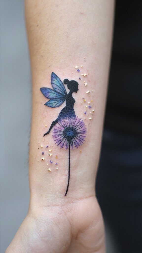 Twilight Fairy Silhouette